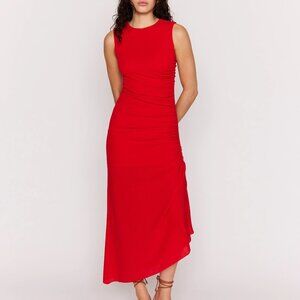 Rosa Drawstring Midi Dress